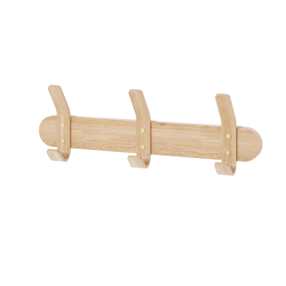 wall hooks left hook oak