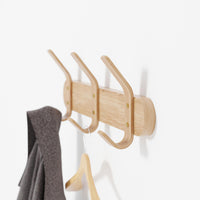 wall hooks left hook 3 - oak