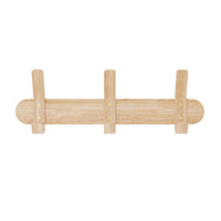 wall hooks left hook 3 - oak
