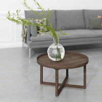 Coffee table '66D' walnut