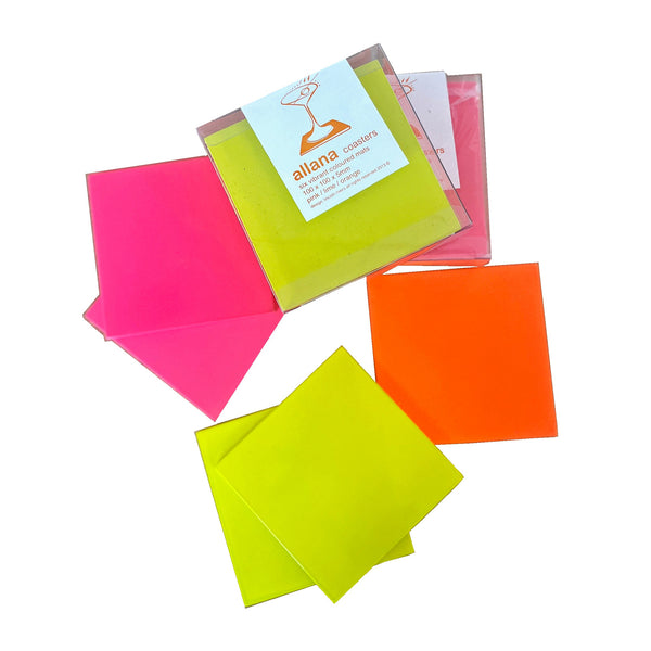 coasters x 6 - Allana