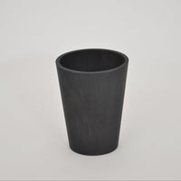 Round bin 'Mezza' dark oak