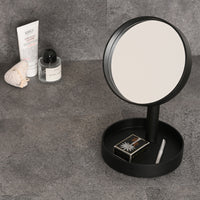 magnify mirror boutique look - dark oak