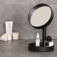 magnify mirror boutique look - dark oak