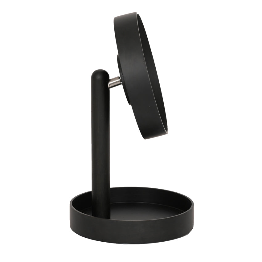 magnify mirror boutique look - dark oak