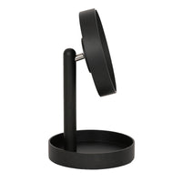 magnify mirror boutique look - dark oak