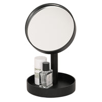 magnify mirror boutique look - dark oak