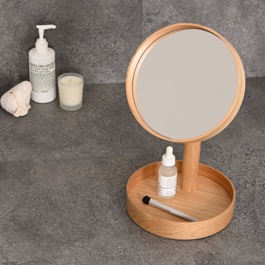 magnify mirror boutique look - oak