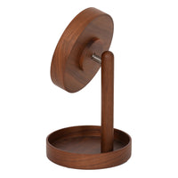 magnify mirror boutique look - walnut