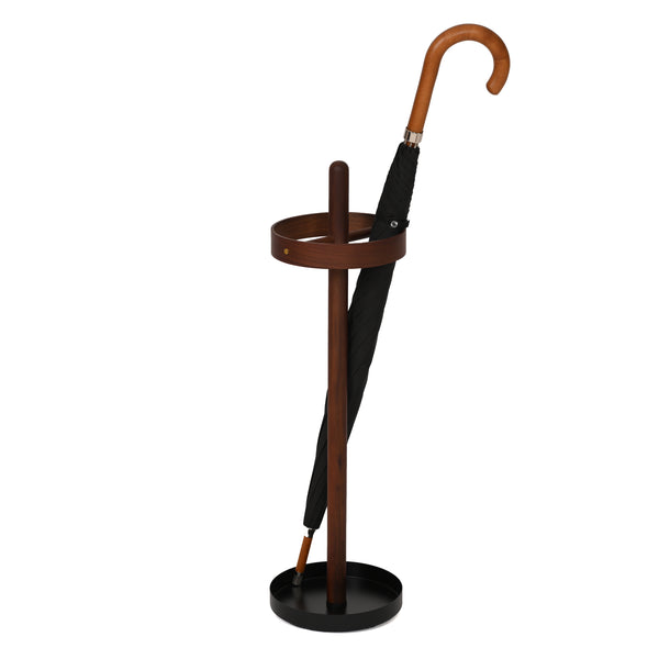 umbrella stand brolly - walnut