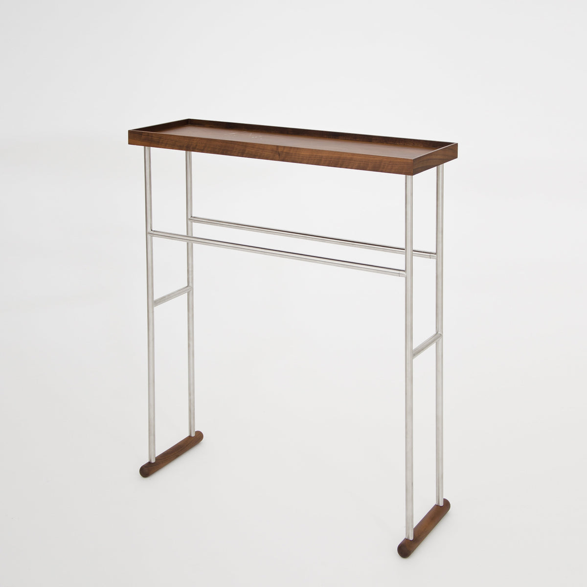 'Yoku' caddy towel rail walnut
