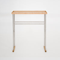 'Yoku' caddy towel rail oak