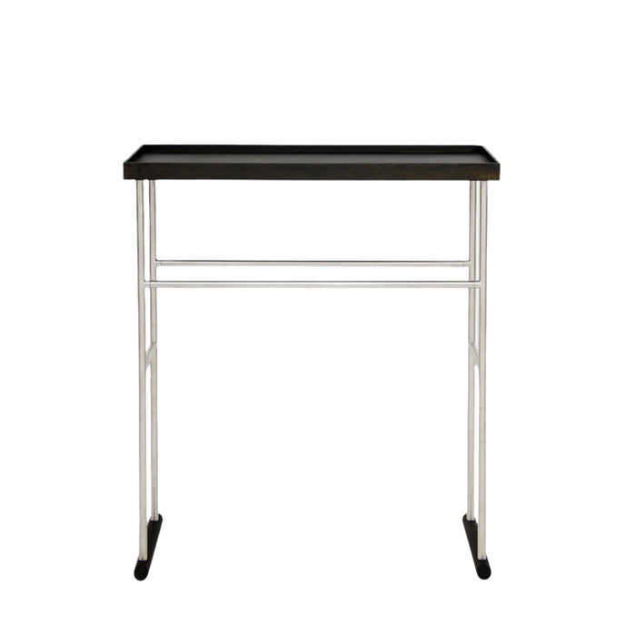 'Yoku' caddy towel rail dark oak