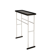 'Yoku' caddy towel rail dark oak