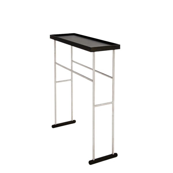 'Yoku' caddy towel rail dark oak