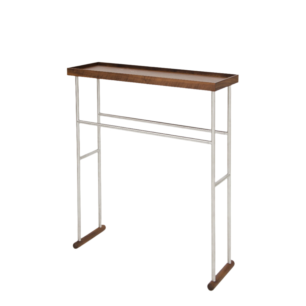 'Yoku' caddy towel rail walnut