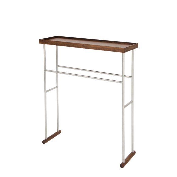 'Yoku' caddy towel rail walnut