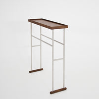 'Yoku' caddy towel rail walnut