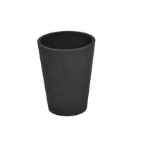 Round bin 'Mezza' dark oak