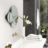 wall mirror eclipse - dark oak