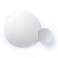 wall mirror eclipse - oak