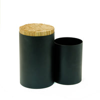 Utensils holder 'Knife & spoon' black