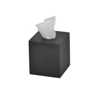 Tissue box cover dark oak