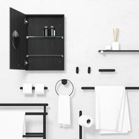 cabinet slimfit 600 - dark oak