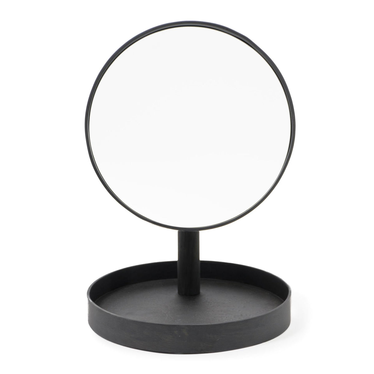 magnify mirror look - dark oak