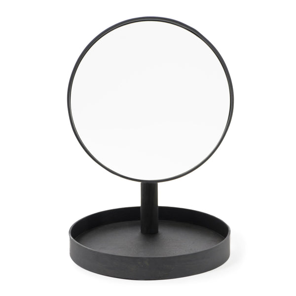 magnify mirror look - dark oak