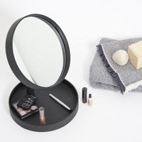 magnify mirror look - dark oak
