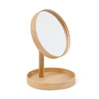 magnify mirror look - oak