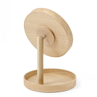 magnify mirror look - oak