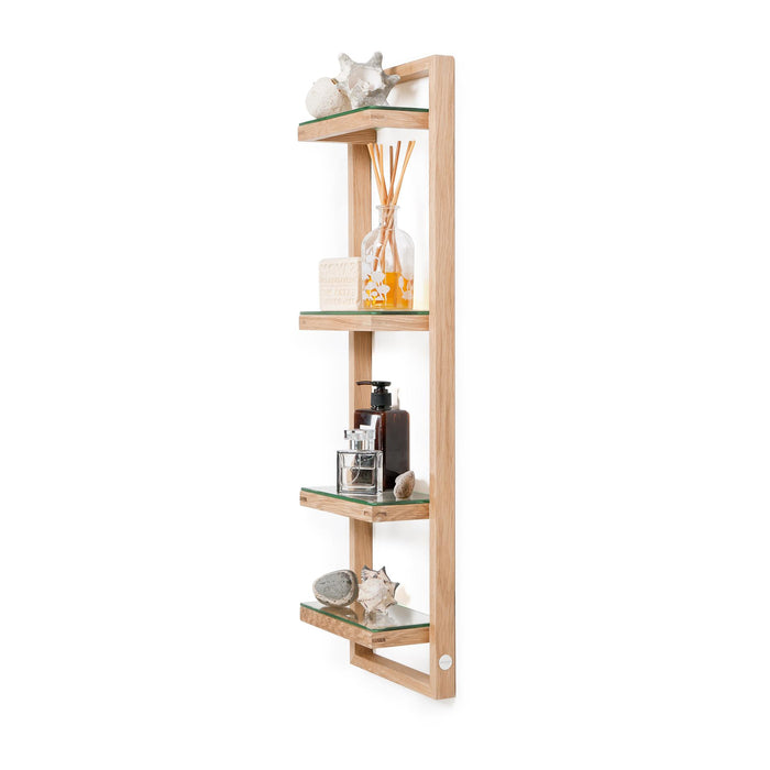 Wall shelf 'Zone' oak
