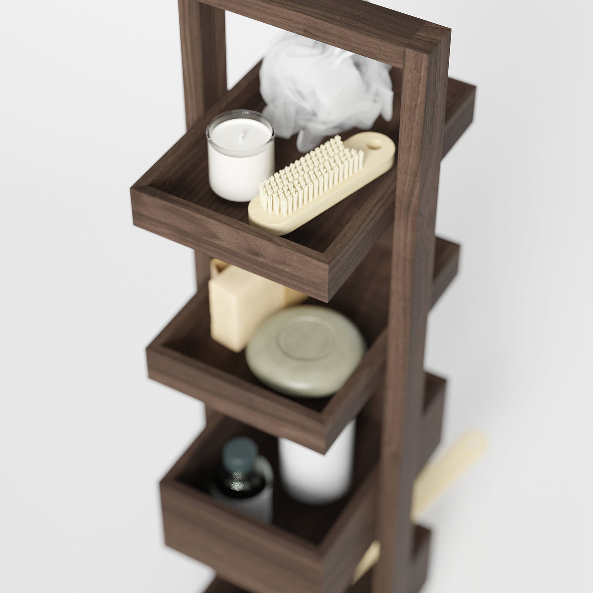 Caddy 'Yoku' walnut