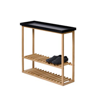 console table hello - black