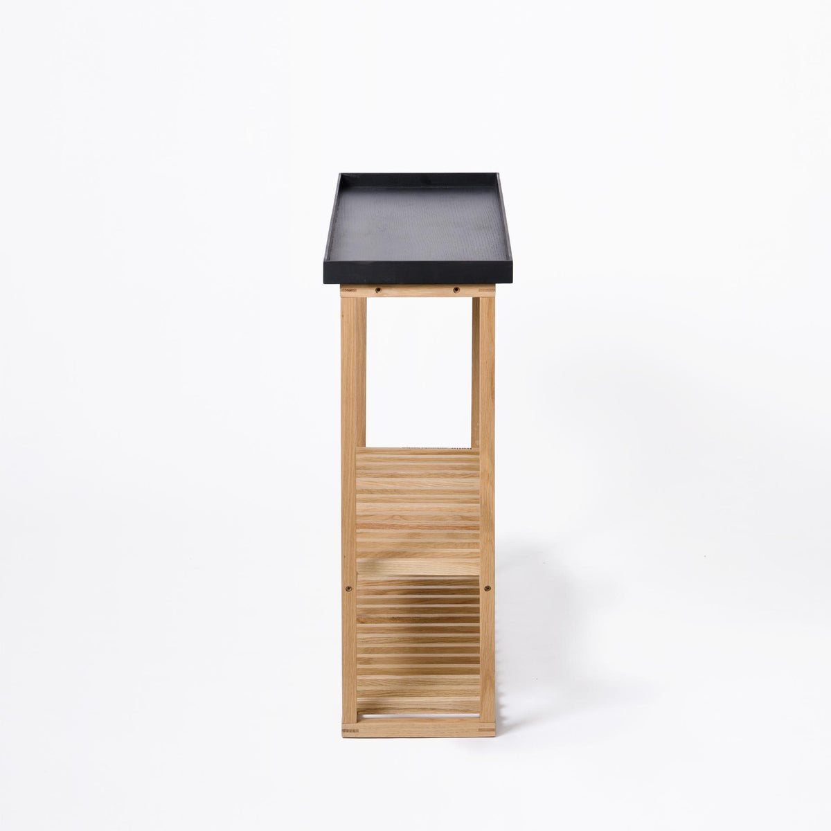 console table hello - black