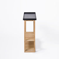 console table hello - black