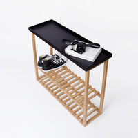 console table hello - black