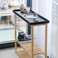 console table hello - black