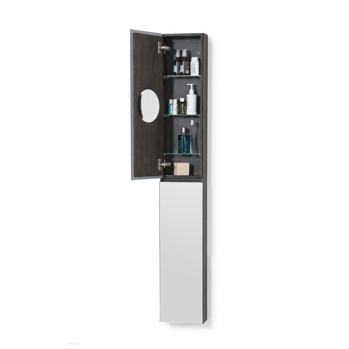 double cabinet 1622 zone - dark oak