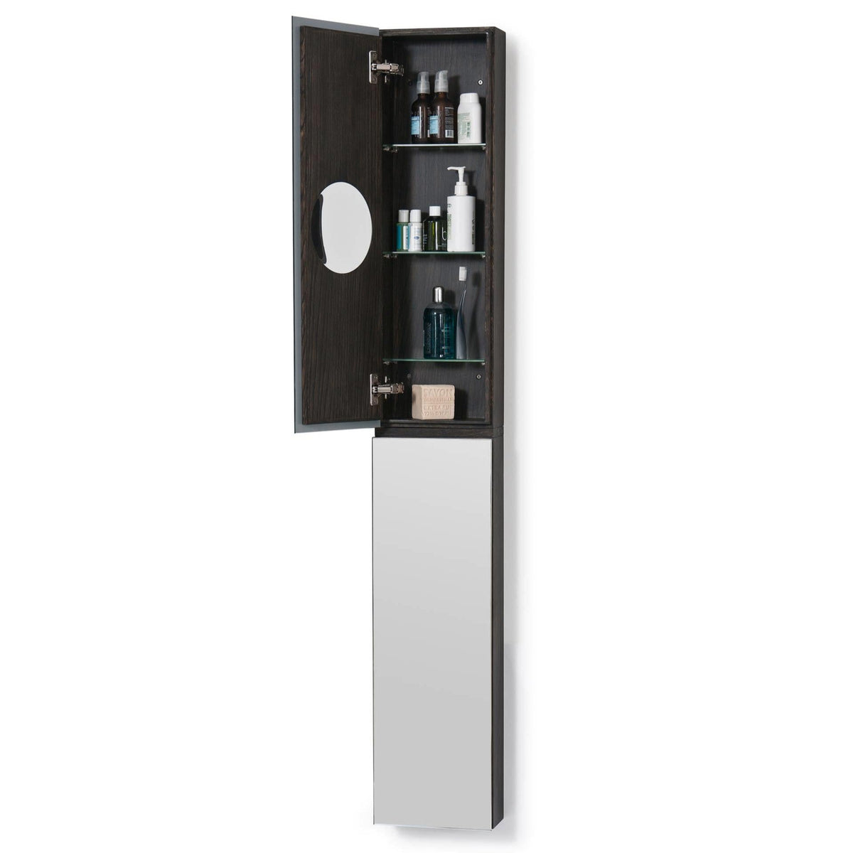 double cabinet 1622 zone - dark oak
