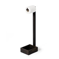 freestanding roll holder dark oak