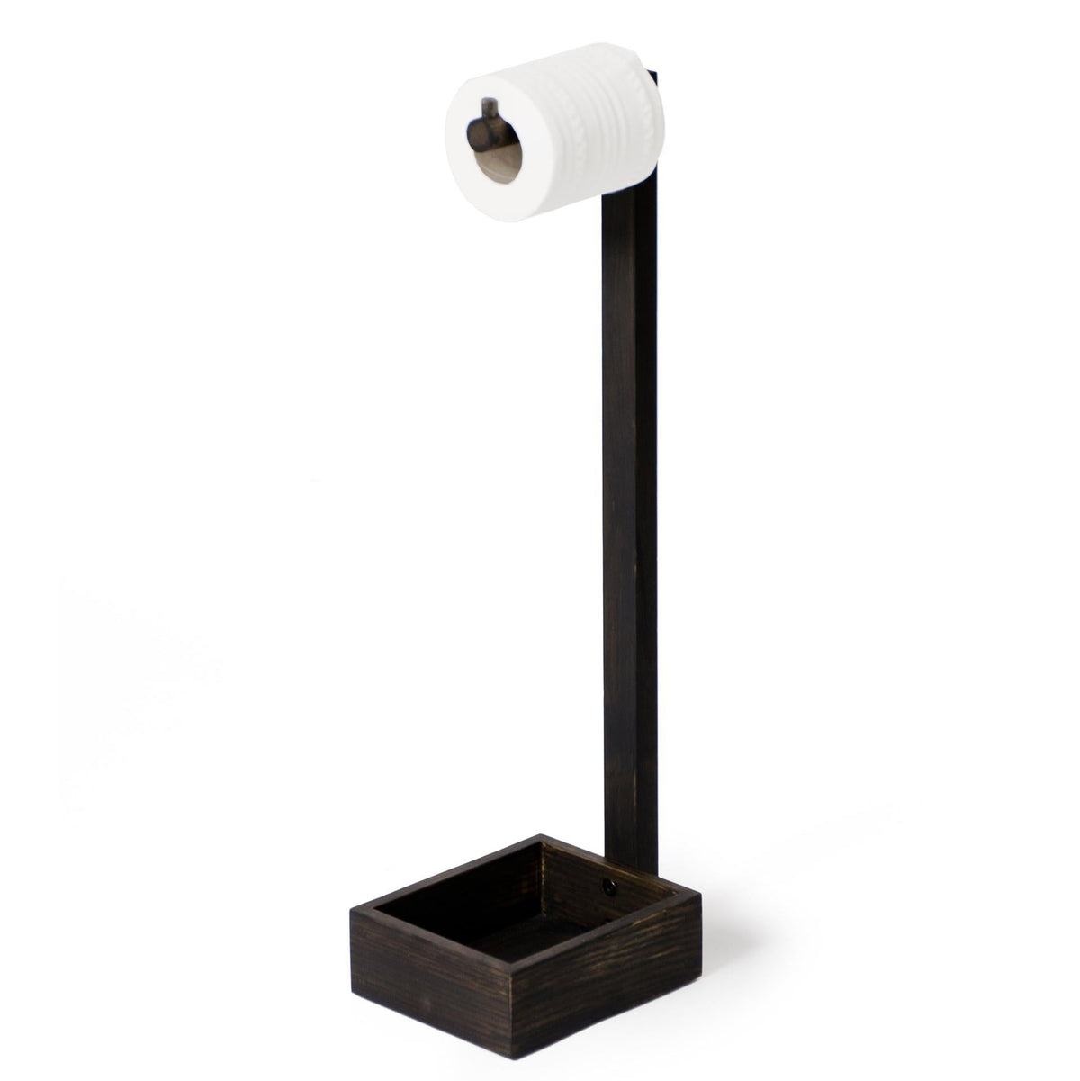 freestanding roll holder dark oak