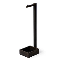 freestanding roll holder dark oak