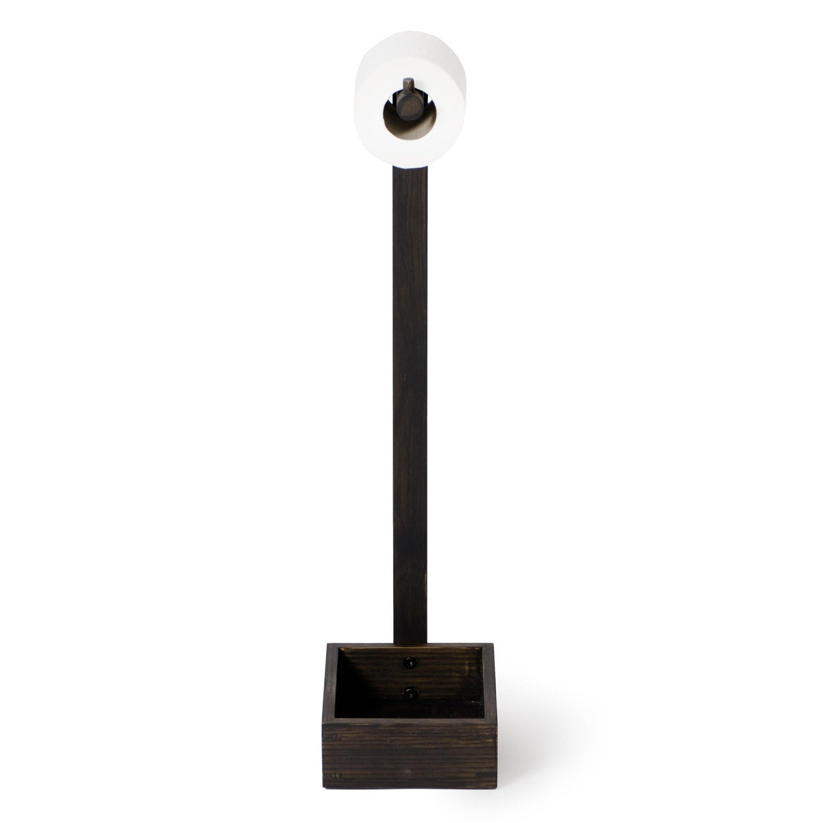 freestanding roll holder dark oak