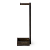 freestanding roll holder dark oak