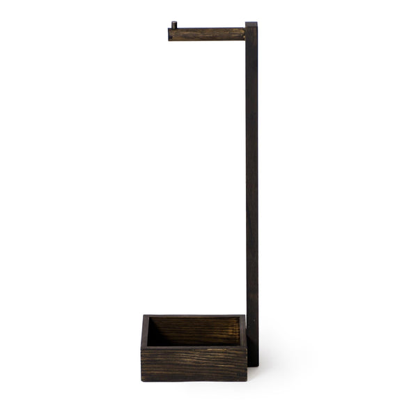 freestanding roll holder dark oak