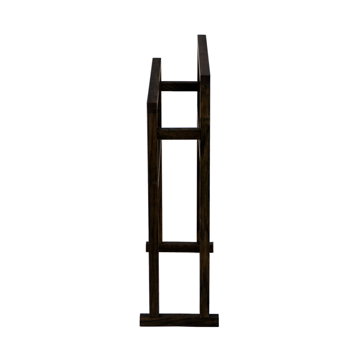 towel rail grande - dark oak