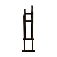 towel rail grande - dark oak